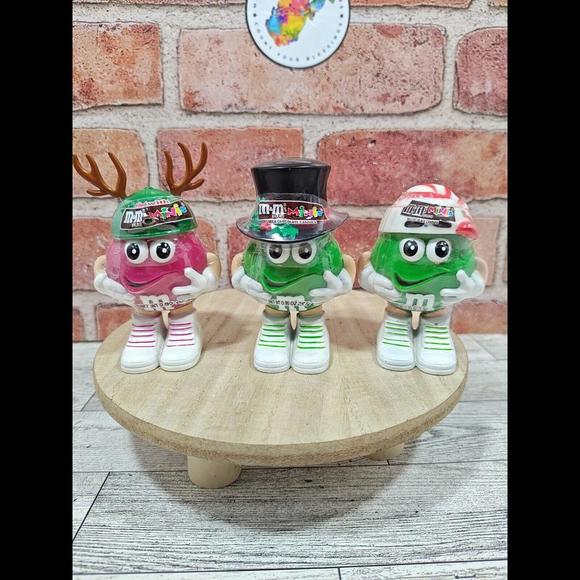 Other - Set of 3 Christmas M&M's 3.5 Inch Minis Characters From Early 2000s New Sealed